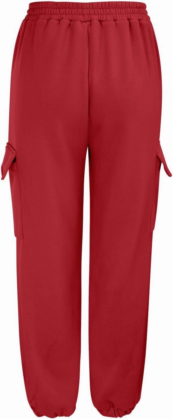 Y2K Baggy Wide Leg Jogger Pants Sweatpants Comfortable High Waisted Jogging Pants with Pockets 2024 Summer Trendy
